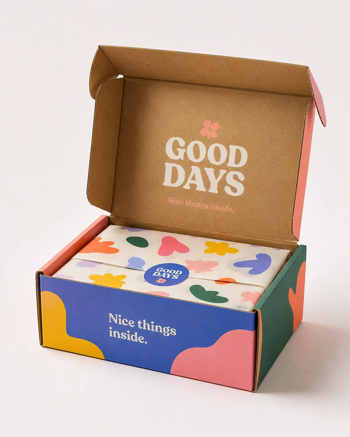 E-commerce unboxing experience - Expressive Carry System packaging revealed from shipping box
